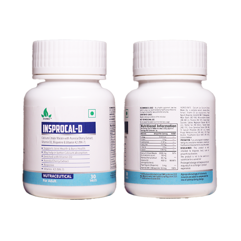 Inspro Cal - D <br>  30 Tablets