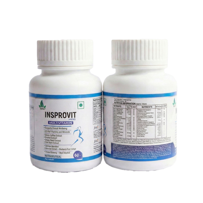 Insprovit Multivitamin Men <br>  60 Tablets